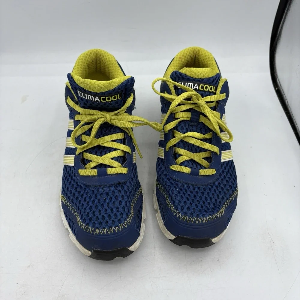 Adidas Shoes Mens Boys Size 7 Climacool Blue Yellow Run‎ Walk Sneakers
